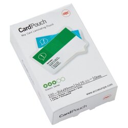 GBC® 3747245 Folientasche CardPouch 64x99mm 125mic 100 St./Pack.