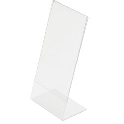 Deflecto® Tischaufsteller Classic Image® L-Form
