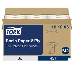 Tork 121206 Handtuchrolle M2 160mx20cm 2lagig ws 6 Rl./Pack