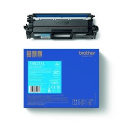 Brother TN821XLC Toner 9.000Seiten cyan 