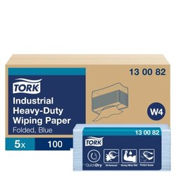 Tork 130082 Industrie-Papierwischtücher  extra-stark 5x100St