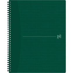 Oxford 400150010 Notizbuch Origins A4+ 70Blatt grün kariert