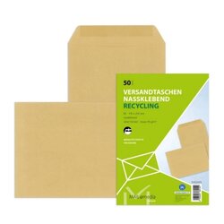 MAILmedia 30002476 Versandtasche B5 nk 90g braun 50St./Pack.