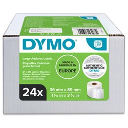DYMO® S0722390 Adressetikett permanent 24x260 St./Pack.