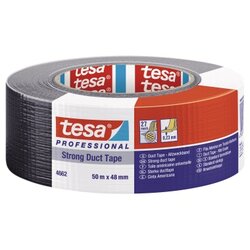 tesa® 04662-00194 Gewebeband 48mmx50m schwarz 