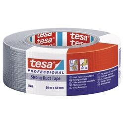 tesa® 04662-00086 Gewebeband 48mmx50m silber 