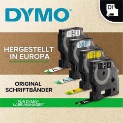 DYMO® Schriftbandkassette D1 9 mm x 7 m (B x L) blau