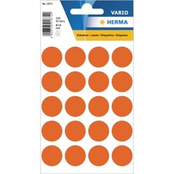 HERMA 1872 Markierungspunkt 19mm rot 100 St./Pack.