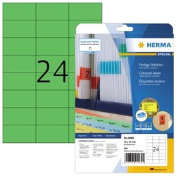 HERMA 4469 Etikett SPECIAL 70x37mm grün 480 St./Pack.