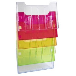 Exacompta 64299D Prospekthalt A4 quer 6Fächer tr