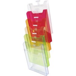 Exacompta 64799D Prospekthalt A4 hoch 6Fächer tr