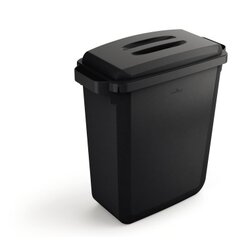 DURABLE VEH2022051 Abfalleimer DURABIN ECO +Deckel 60l sw
