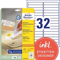 Avery Zweckform L6031REV-25 Etikett DIN A4 960 St./Pack. 