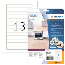 HERMA 5069 Etikett 147,3x20 mm weiß 325 St./Pack.