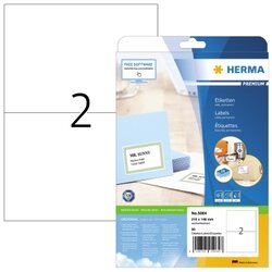 HERMA 5064 Etikett PREMIUM 210x148mm weiß 50 St./Pack.
