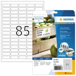 HERMA 10917 Etikett 37x13mm A4 ws 2125St 