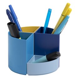Exacompta Stifteköcher THE QUARTER Bee Blue