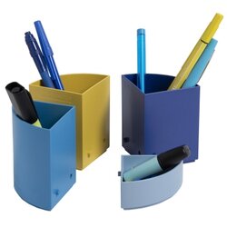 Exacompta Stifteköcher THE QUARTER Bee Blue