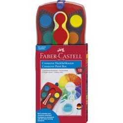 Faber-Castell 125030 Farbkasten Connector  12Farben