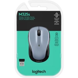 Logitech 910-006813 Maus M325s optisch light silver