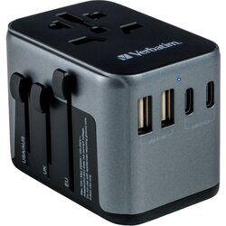 Verbatim 49545 Universal Travel Adapter 