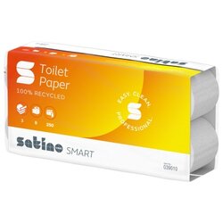 Satino by WEPA 039010 Toilettenpapier Smart 3lg hw 250Blatt 8 St./Pack