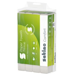 Satino by WEPA 277340 Papierhandtuch 20,6x32cm 2lg W-Falz 3.000Bl.