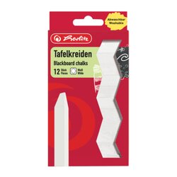 Herlitz 8648107 Tafelkreide weiß 12 St./Pack. 