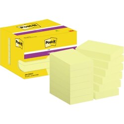 Post-it® 656-12SSCY Haftnotiz Super Sticky  47,6x73mm ge 12x90Bl