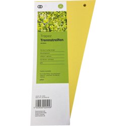 Soennecken 1431 Trennstreifen oeco 12,5/6,5x24cm gelb 100St.