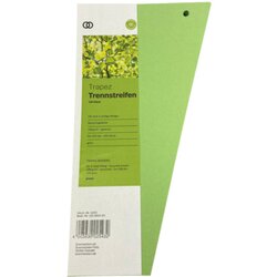 Soennecken 1433 Trennstreifen oeco 12,5/6,5x24cm grün 100St.