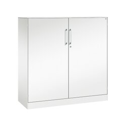 C+P Flügeltürenschrank Asisto 1.200 x 1.310 x 435 mm (B x H x T) weiß