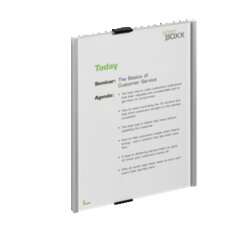 DURABLE 480623 Türschild INFO SIGN 210x297mm metallic silber