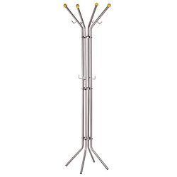ALCO 2800 Garderobenständer 52x180x52cm silber