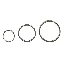 ALCO 1925-10 Schlüsselring 25mm Metall silber 10 St./Pack.