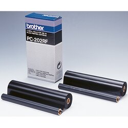 Brother PC202RF Thermotransferrolle schwarz 2 St./Pack.