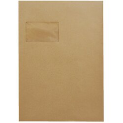 Soennecken 2067 Versandtasche C4 mF sk natronbraun 25 St./Pack.