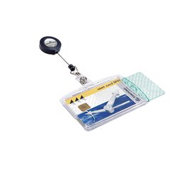 DURABLE 822419 Namenschild 85x54mm transparent 10 St./Pack