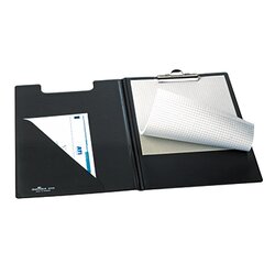 DURABLE 235501 Blockmappe A4 schwarz 23,7x33,0x10,0cm