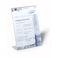 DURABLE 859619 Präsentationsständer A4 Acryl transparent