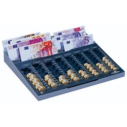 DURABLE 178157 Geldzählbrett EUROBORD XL 59,2x328x285,7mm dunkelgrau