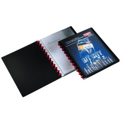 DURABLE 242701 Sichtbuch DURALOOK Easy plus 20Hüllen schwarz