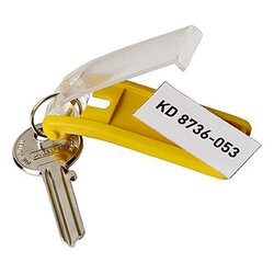 DURABLE Schlüsselanhänger KEY CLIP 6 St./Pack.