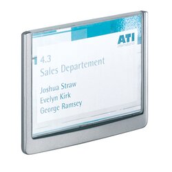 DURABLE 486137 Türschild Click SIGN 149x105,5mm graphit