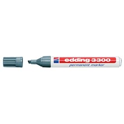 edding 4-3300012 Permanentmarker 3300 1-5mm Keil grau