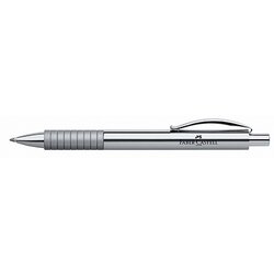 Faber-Castell 148471 Faber-Castell Kugelschreiber BASIC Druckm. B Metall sw