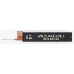 Faber-Castell 120500 Feinmine SUPER POLYMER HB 0,5mm 12St.