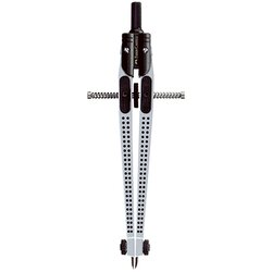 Faber-Castell 174472 Zirkel GRIP 2001 Metall silber 