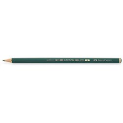 Faber-Castell 119001 Bleistift CASTELL 9000 B dunkelgrün