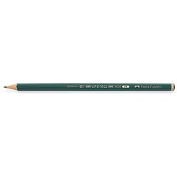 Faber-Castell 119003 Bleistift CASTELL 9000 3B dunkelgrün